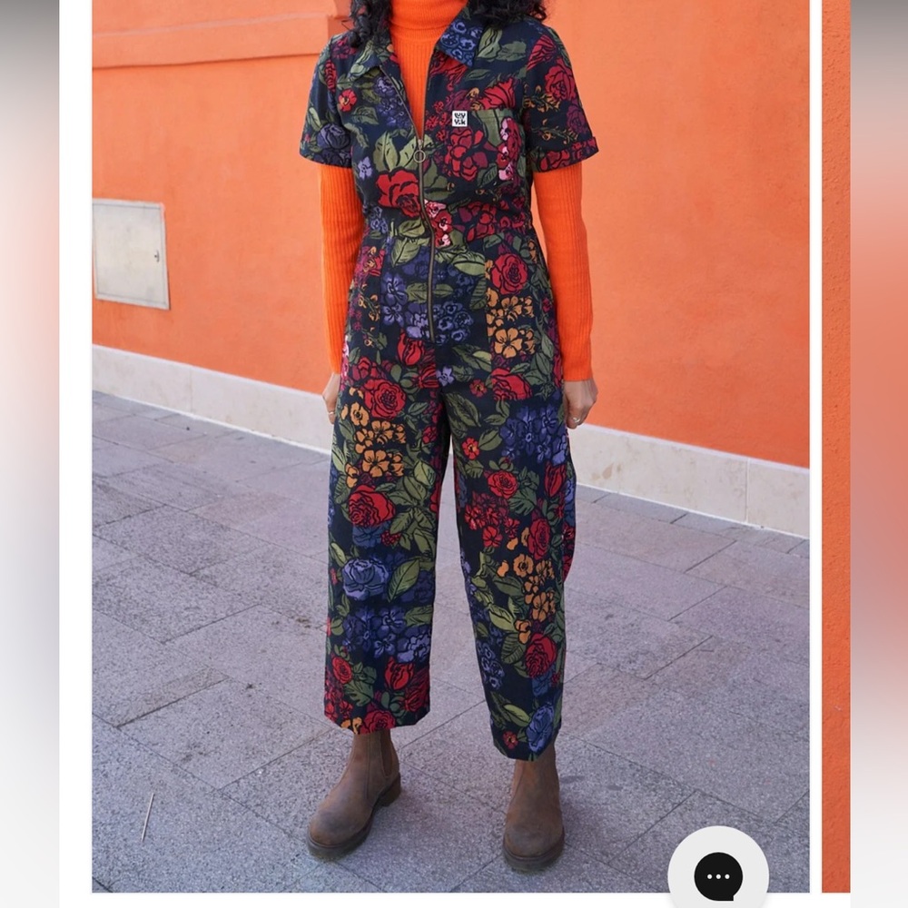 Lucy & Yak Ragan Jumpsuit Maria Print